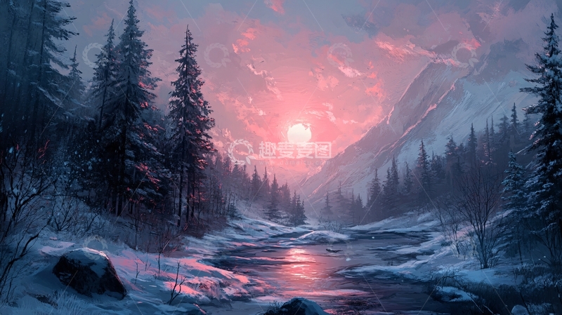 高清大图下载【趣麦麦图】宽屏风景画119