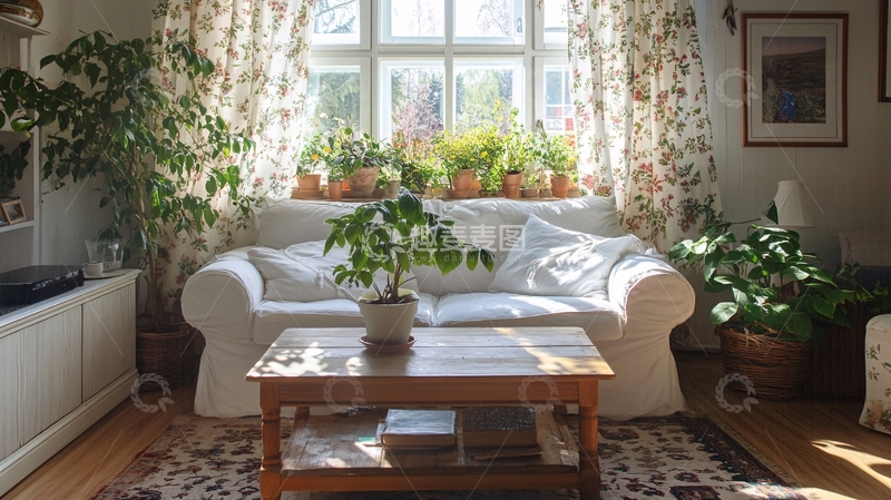 高清大图下载【趣麦麦图】阳光暖心居家
