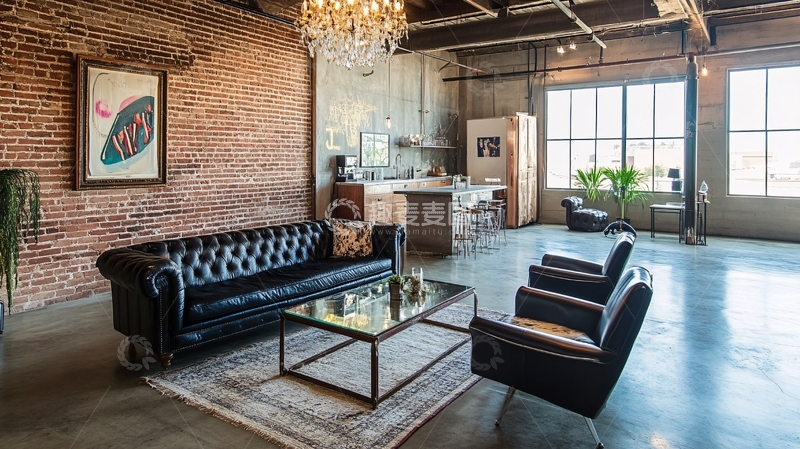 高清大图下载【趣麦麦图】工厂风家具店1