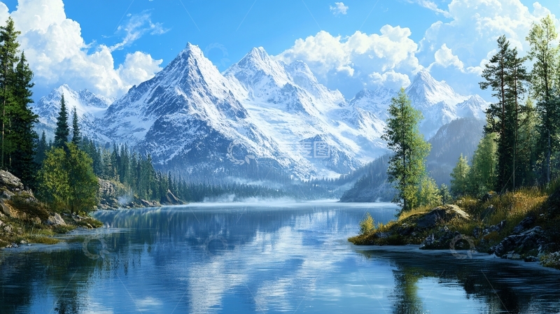 高清大图下载【趣麦麦图】高清宽幅山水风光67