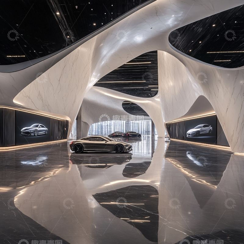 高清大图下载【趣麦麦图】汽车馆展厅