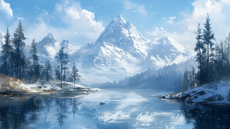 高清大图下载【趣麦麦图】宽屏风景画122