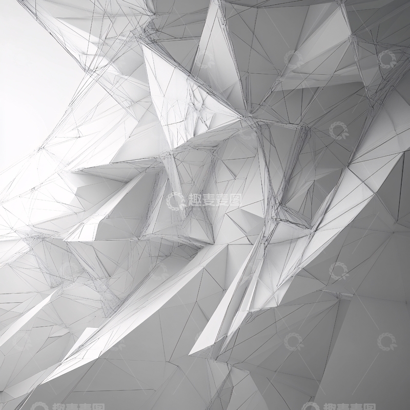 高清大图下载【趣麦麦图】晶格化素材