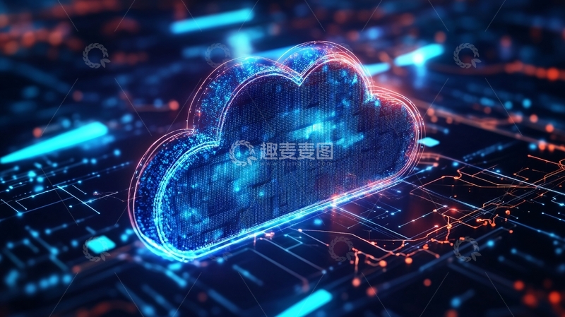 高清大图下载【趣麦麦图】云计算行业2