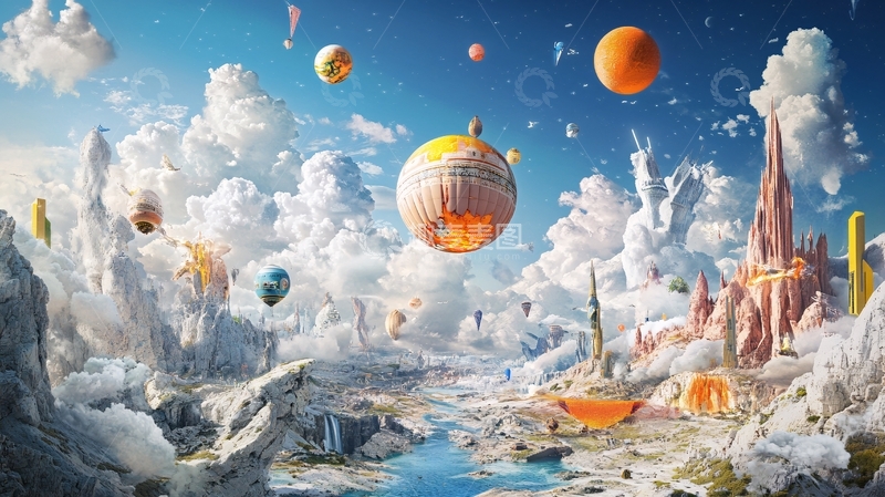 高清大图下载【趣麦麦图】超现实主义1