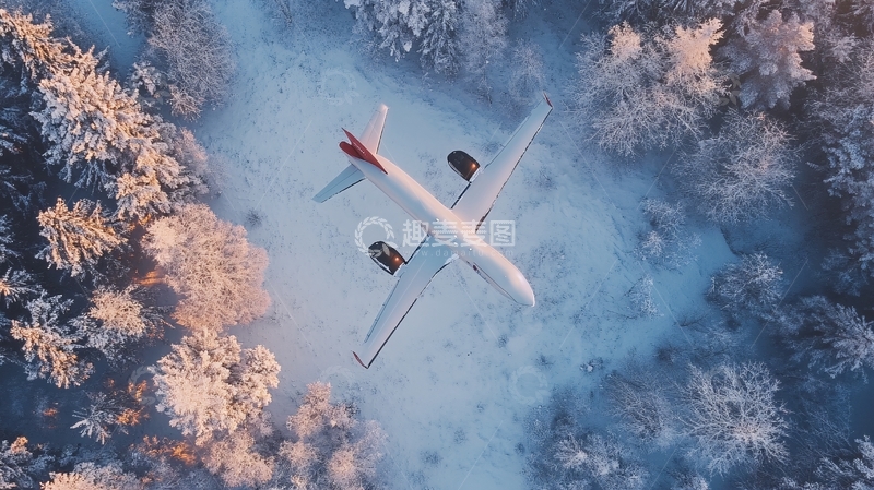 高清大图下载【趣麦麦图】冬雪无人