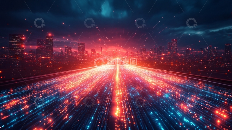高清大图下载【趣麦麦图】科技背景5