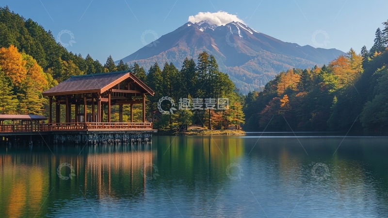 高清大图下载【趣麦麦图】富士山旅游