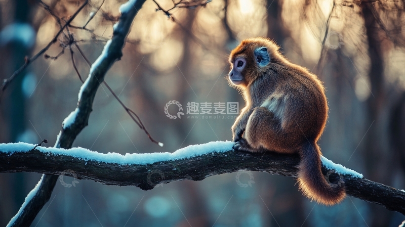 高清大图下载【趣麦麦图】猴类猴趣