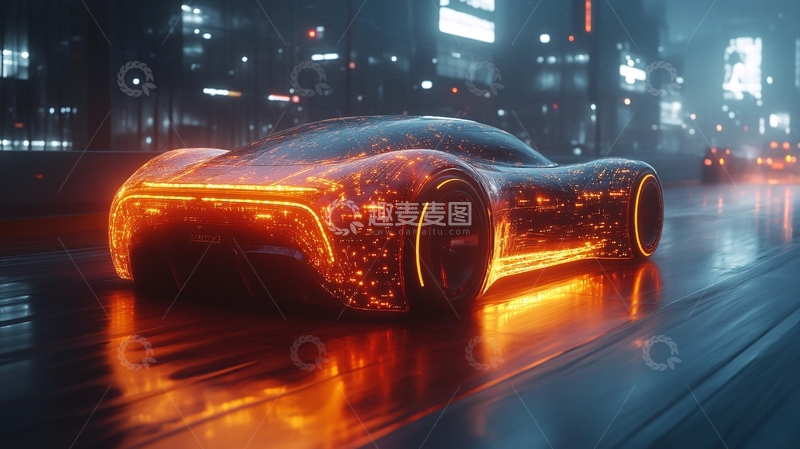 高清大图下载【趣麦麦图】科技感汽车18