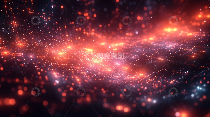 高清大图下载【趣麦麦图】网点创意特效背景26