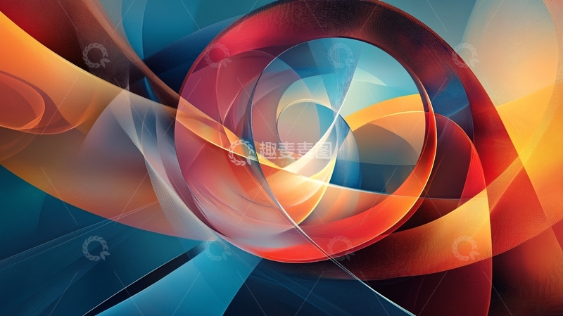 高清大图下载【趣麦麦图】高清抽象动感背景2