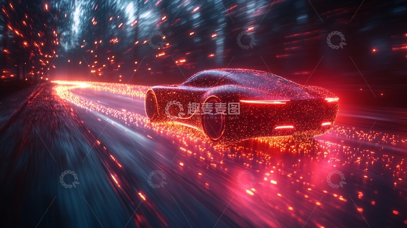 高清大图下载【趣麦麦图】科技感汽车19