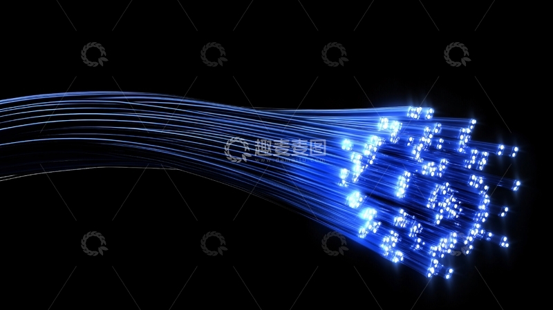 高清大图下载【趣麦麦图】蓝色弦光