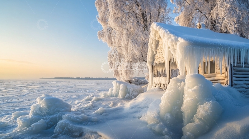 高清大图下载【趣麦麦图】唯美冰凌风景2