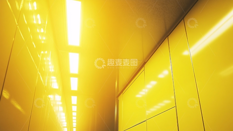 高清大图下载【趣麦麦图】黄色地铁站