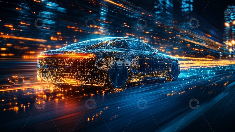 高清大图下载【趣麦麦图】汽车科技背景31