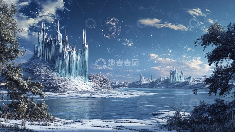 高清大图下载【趣麦麦图】阿凡达一般的梦幻场景1