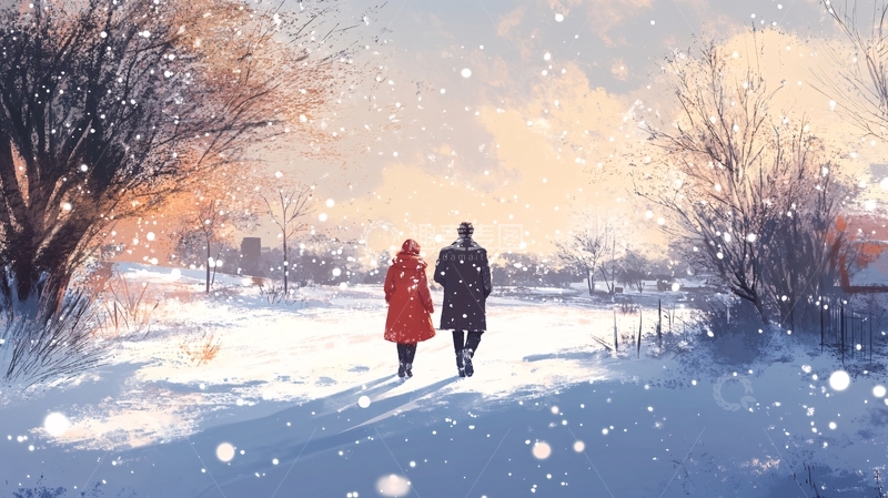 高清大图下载【趣麦麦图】冬天唯美浪漫5