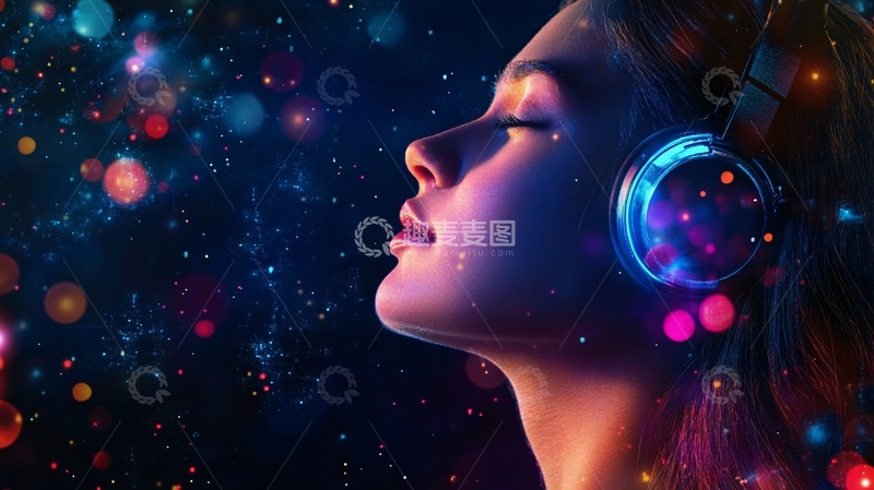 高清大图下载【趣麦麦图】歌曲动态背景1