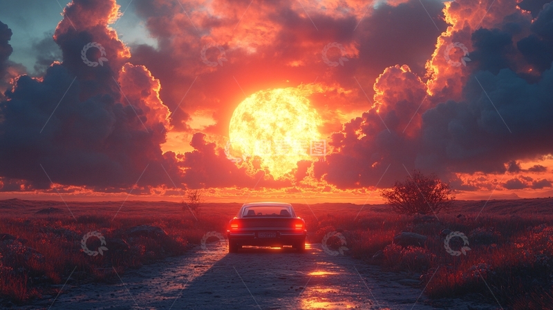 高清大图下载【趣麦麦图】汽车合成图1