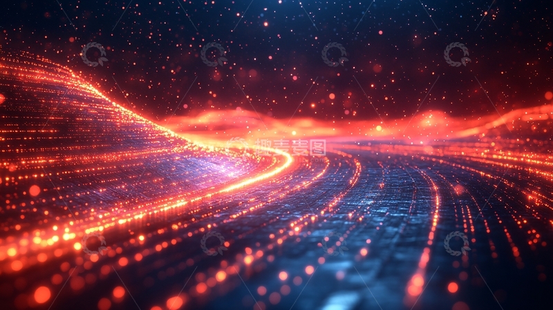 高清大图下载【趣麦麦图】科技背景7