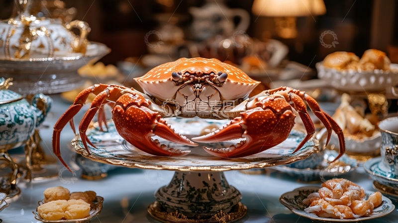 高清大图下载【趣麦麦图】皇室宴会食器