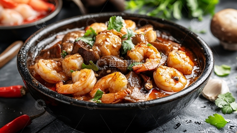 麻辣烫食材拼盘