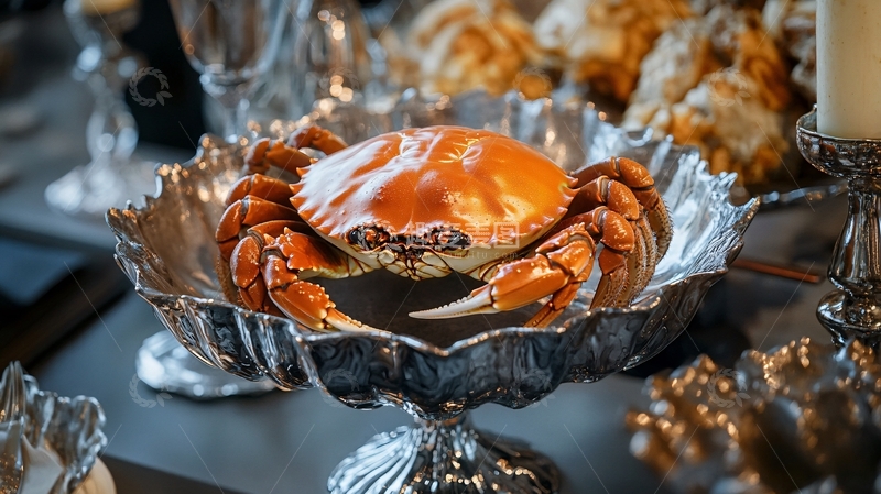 高清大图下载【趣麦麦图】蟹逅金秋1