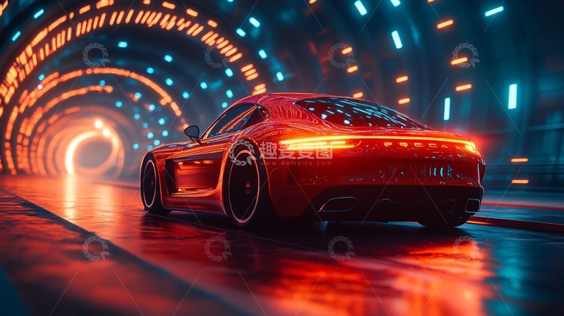 高清大图下载【趣麦麦图】超跑壁纸1