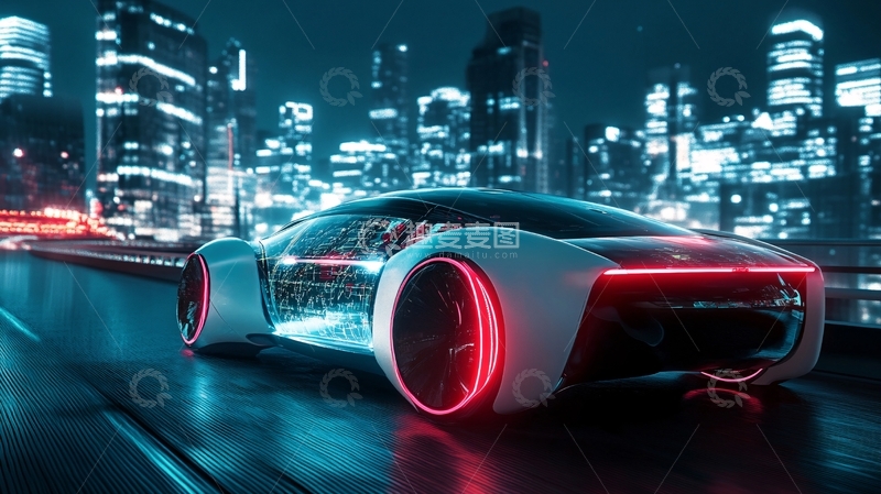 高清大图下载【趣麦麦图】科技感汽车15