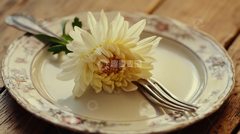高清大图下载【趣麦麦图】美食菊花1