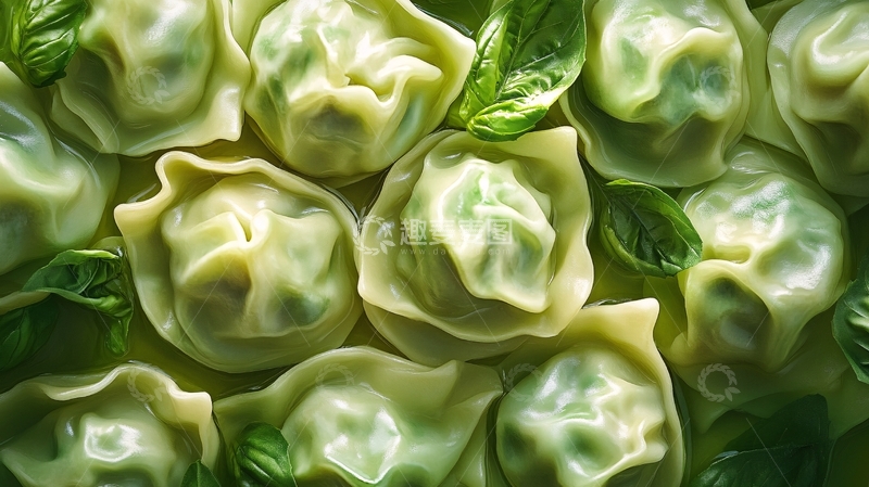 高清大图下载【趣麦麦图】馄饨广告