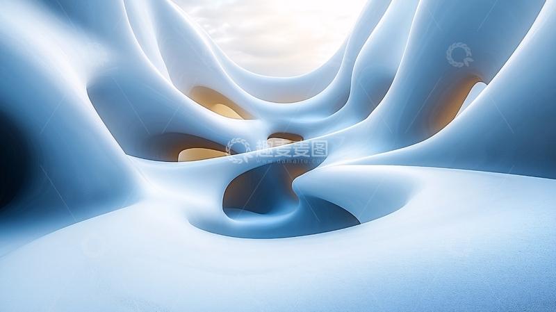 高清大图下载【趣麦麦图】纯净唯美弯曲8