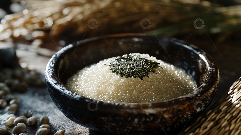 高清大图下载【趣麦麦图】鲍汁小米