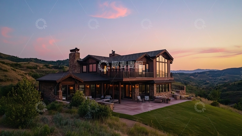 高清大图下载【趣麦麦图】绝美独栋别墅豪宅2