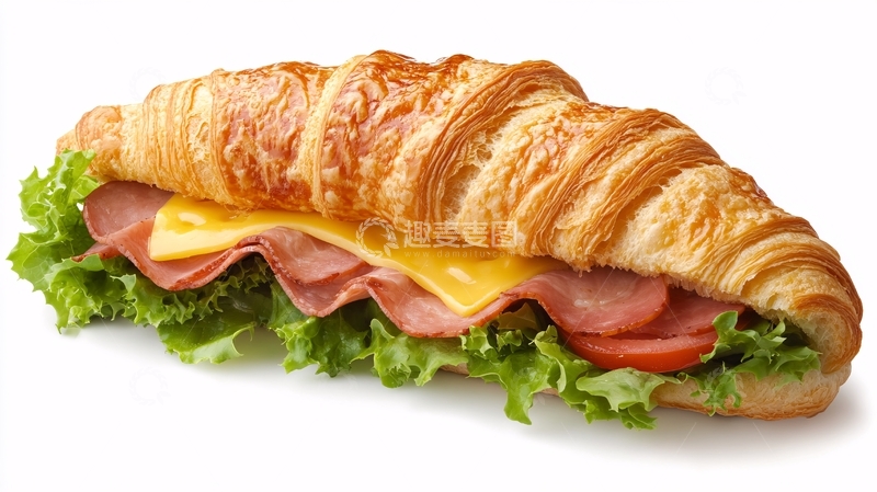 高清大图下载【趣麦麦图】牛角包素材15