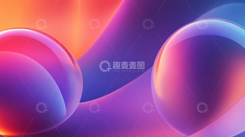 高清大图下载【趣麦麦图】渐变活动背景