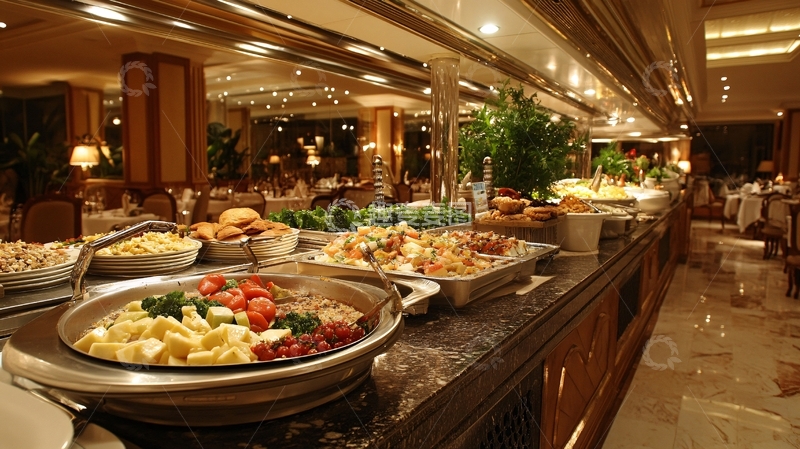 高清大图下载【趣麦麦图】星级酒店自助餐