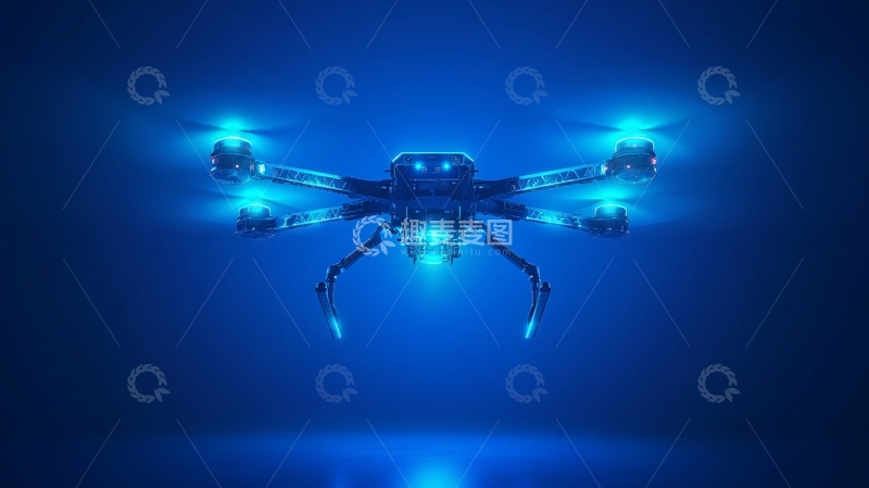 高清大图下载【趣麦麦图】六轴飞行器