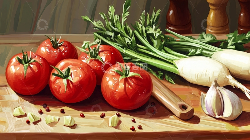 高清大图下载【趣麦麦图】静物临摹