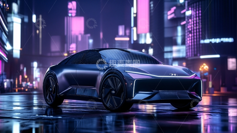 高清大图下载【趣麦麦图】现代科技酷车一族4