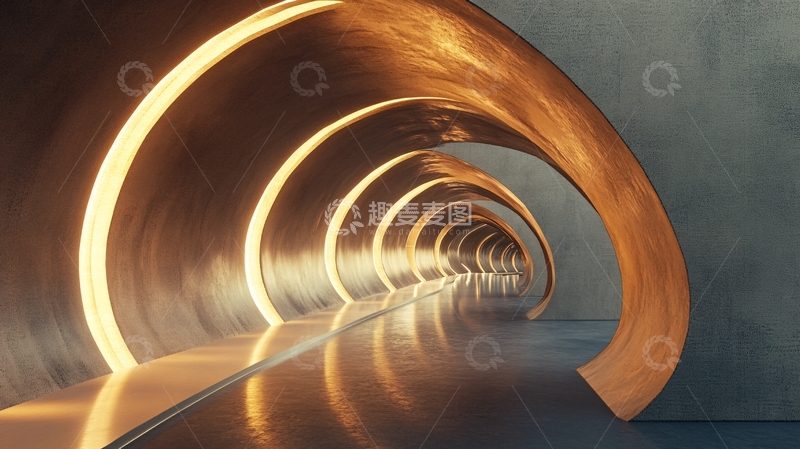 高清大图下载【趣麦麦图】现代时光隧道10