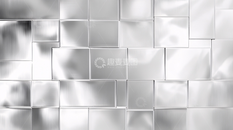 高清大图下载【趣麦麦图】银色镜面素材