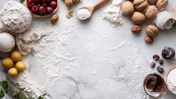 面粉静物背景分离