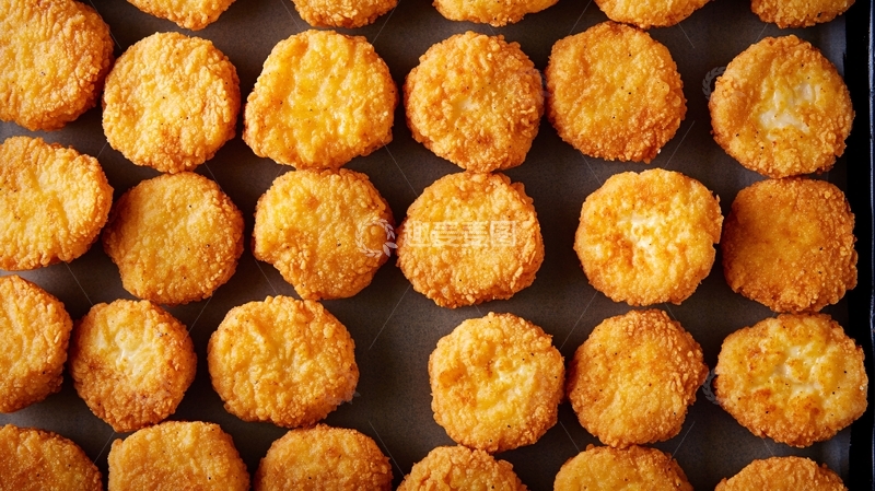 高清大图下载【趣麦麦图】金黄色鱼饼