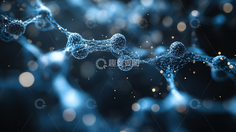 高清大图下载【趣麦麦图】生命科学科技医学背景2