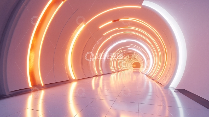 高清大图下载【趣麦麦图】现代时光隧道13