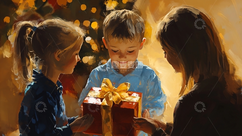 高清大图下载【趣麦麦图】成年礼礼物