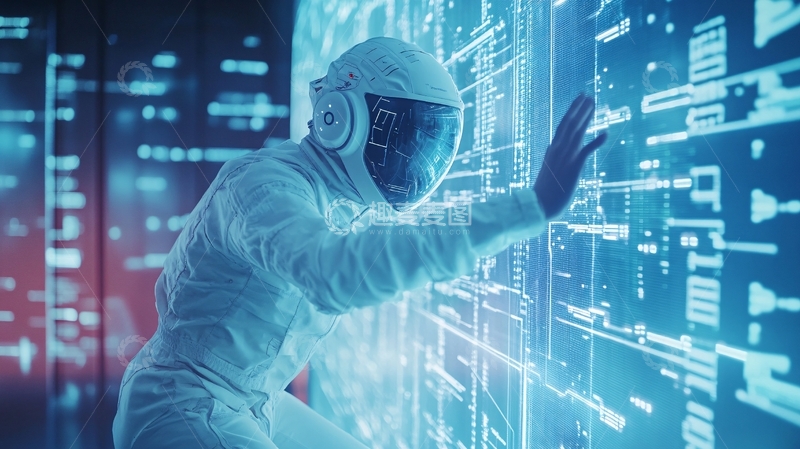 高清大图下载【趣麦麦图】科技元宇宙大数据3